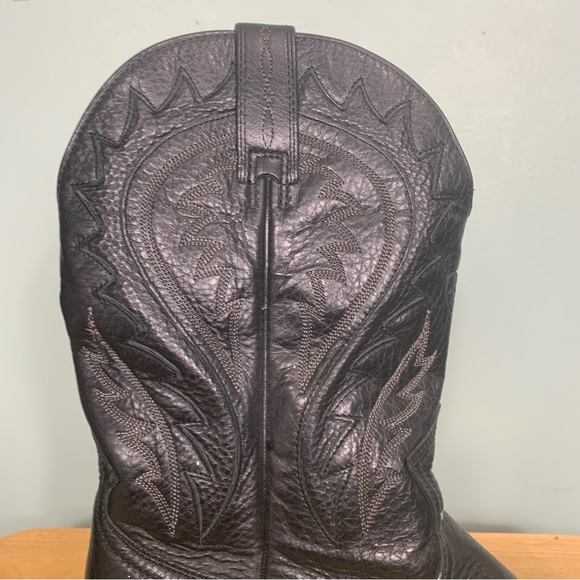 Men’s Ariat Black Legend Phoenix 10010938 Western Cowboy Boots - Picture 7 of 13